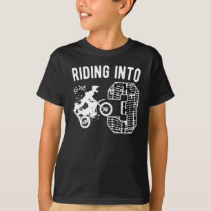 Camiseta 3.ᵉʳ regalo de cumpleaños Bicicleta sucia Moto