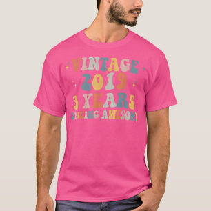 Camiseta 3.ᵉʳ Regalo de cumpleaños Vintage 2019 Edición lim