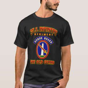 Camiseta 3.ᵉʳ Regreso De Infantería Estadounidense Honra A