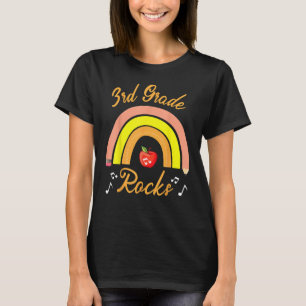 Camiseta 3.ᵉʳ Tercer Grado Rodea El Arcoiris De Vuelta A La