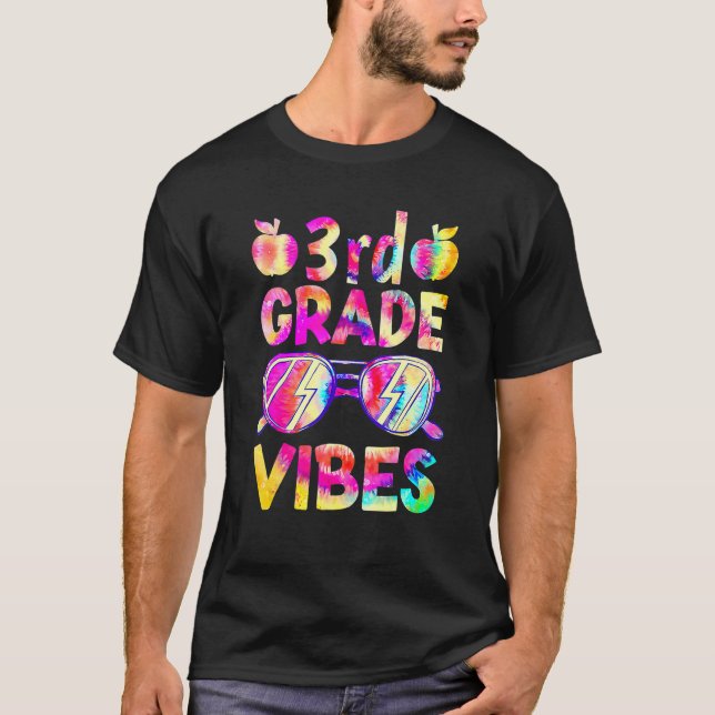 Camiseta 3.ᵉʳ Vidrio De Grado Amarra Gafas De Sol De Vuelta (Anverso)