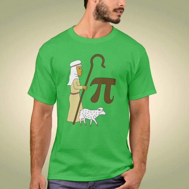 Camiseta 3.14 Chiste de matemáticas divertidas de Pastor Pi (Subido por el creador)