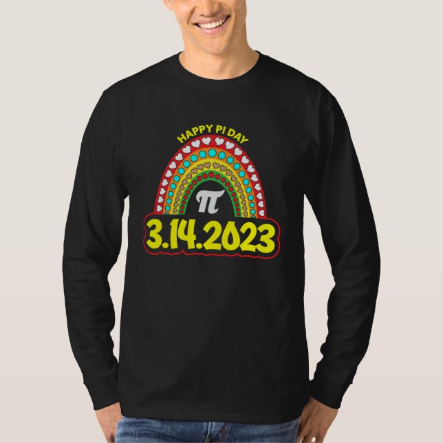 Camiseta 3 14 Pi Day 2023 Math Club Happy Pi Day (Anverso)