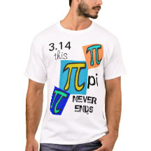 3,14 pi Nunca Termina Símbolos Verdes Amarillos Az