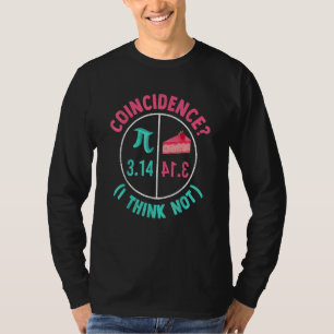 Camiseta 3 14 Pie Coincidencia Creo Que No Pi Día Número Sm