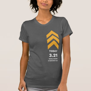 Camiseta 3.21 Concienciación sobre el síndrome de Down ca