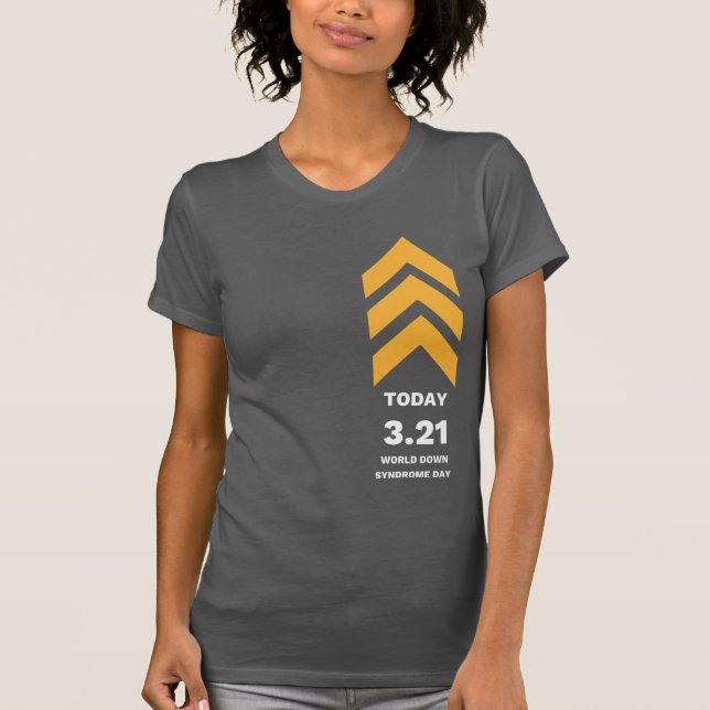 Camiseta 3.21 Concienciación sobre el síndrome de Down cami (Anverso)