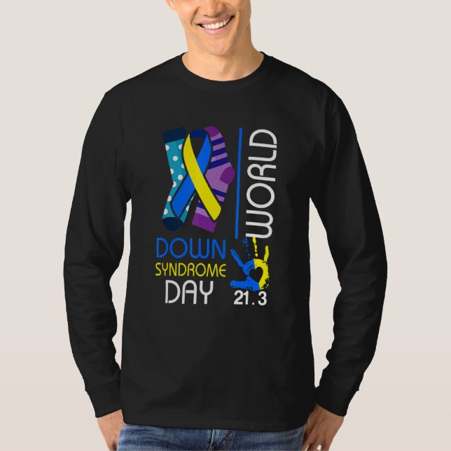 Camiseta 3 21 Día Mundial del Síndrome de Down 2022 (Anverso)