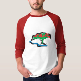 Camiseta 3/4 manga para hombre