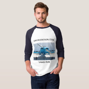Camiseta 3/4 raglán de la longitud con las furgonetas RV6 +