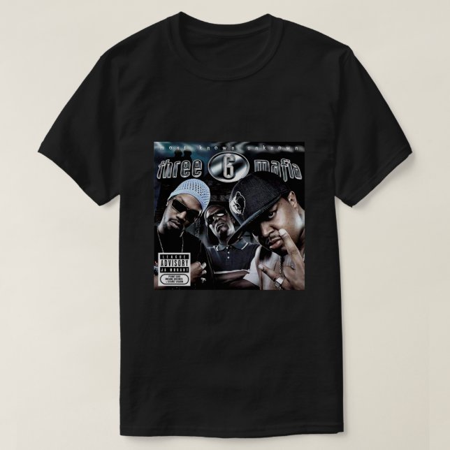 Camiseta 3 6 Mafia (Diseño del anverso)