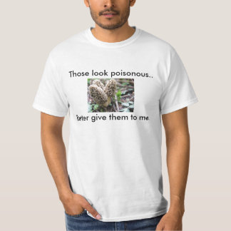 Camiseta 3 agradables, ésos parecen venenosos. , Mejor dé