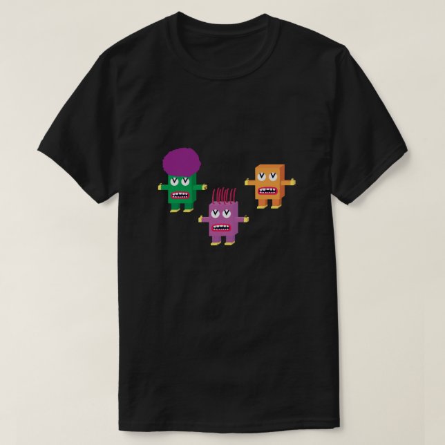Camiseta 3 amigo T-Shirt   (Diseño del anverso)