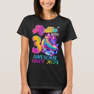 Camiseta 3 Años Increíble Desde Cumpleaños Temáticos de Hoc