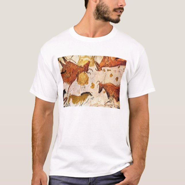 Camiseta 3 b Antiguos Bulls de Lascaux (Anverso)