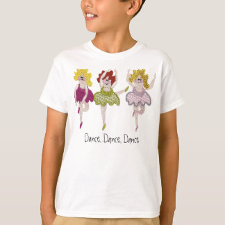 Camiseta 3 bailarines de ballet