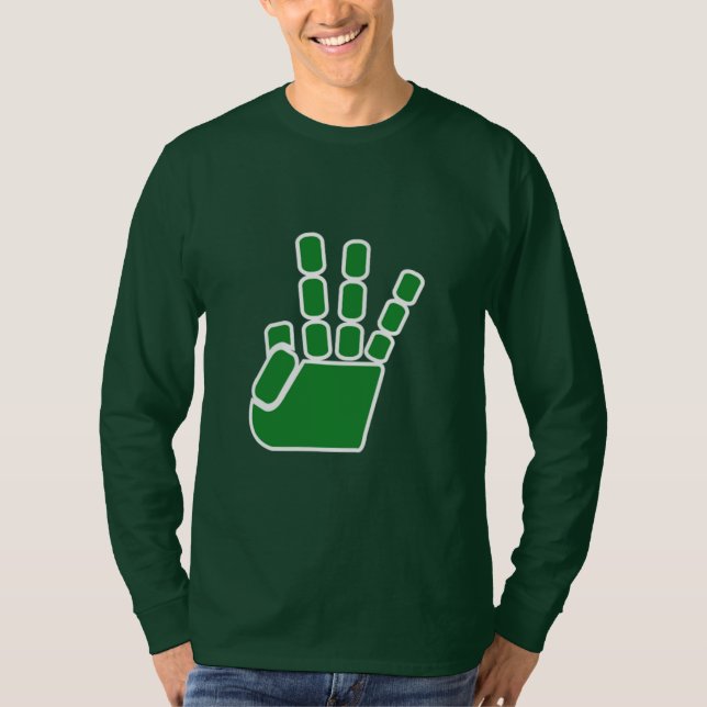CAMISETA 3 BANGERS (GRN) (Anverso)