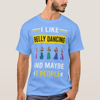 Camiseta 3 Belly bailando danza Bellydance Bellydanci