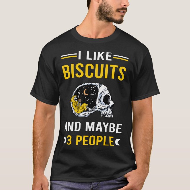 Camiseta 3 Biscuits de Gente (Anverso)
