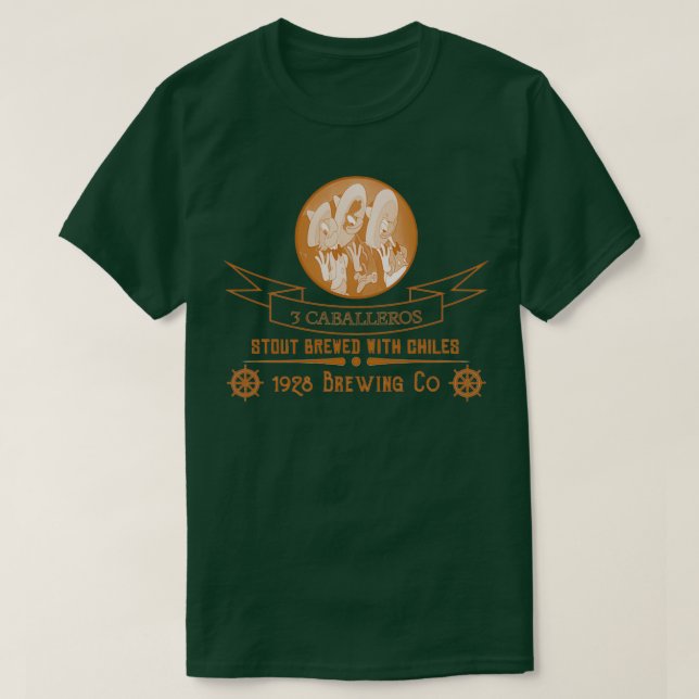 Camiseta 3 Caballeros Stout Classique (Diseño del anverso)