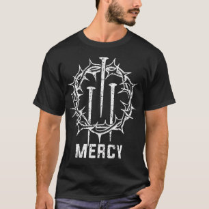 Camiseta 3 clavos Misericordia Jesús Regalos Cristianos