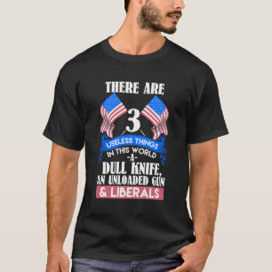 Camiseta 3 Cosas Inútiles Políticas