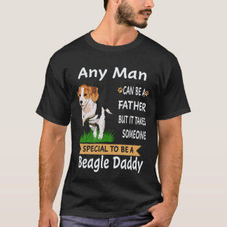 Camiseta 3 Cualquier hombre - Beagle Papá Beagle