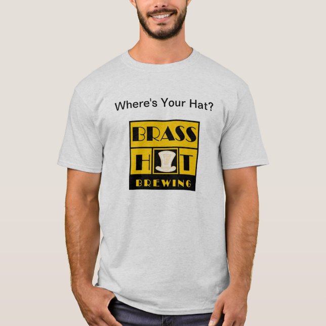 Camiseta #3 de la elaboración de la cerveza del (Anverso)