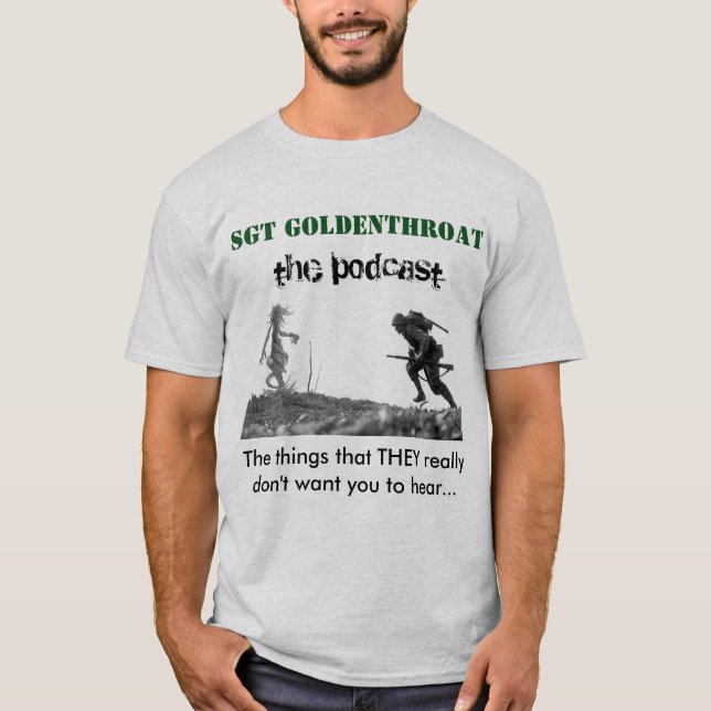 Camiseta 3 de Sgt Goldenthroat (Anverso)
