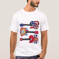 3 decoraciones de la guitarra de Judaica