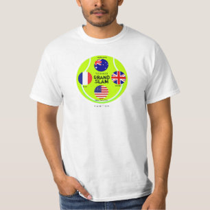 Camiseta 3 del Grand Slam del tenis