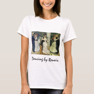 Camiseta 3 diferentes Escenas de Baile de Pierre Renoir