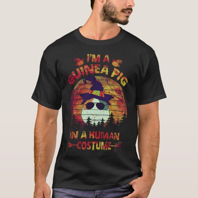 Camiseta 3 disfraces de cobayas para humanos (Anverso)
