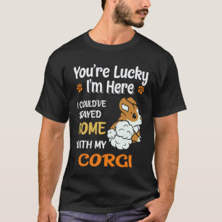 Camiseta 3 Eres un Corgi Afortunado