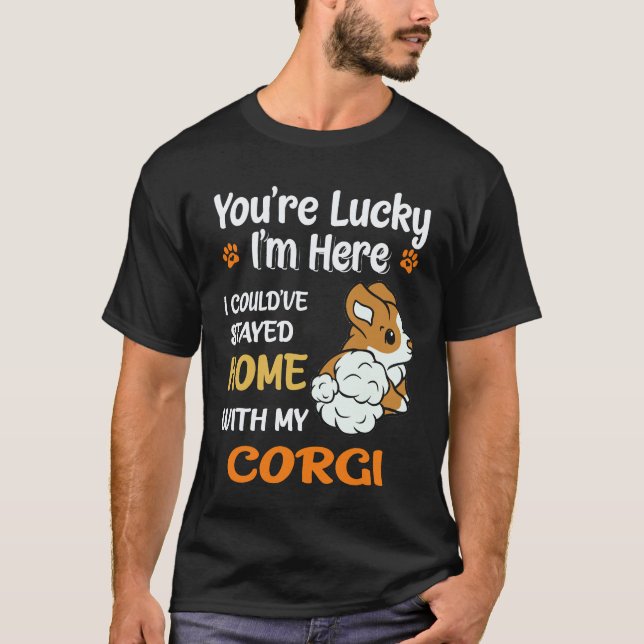 Camiseta 3 Eres un Corgi Afortunado (Anverso)