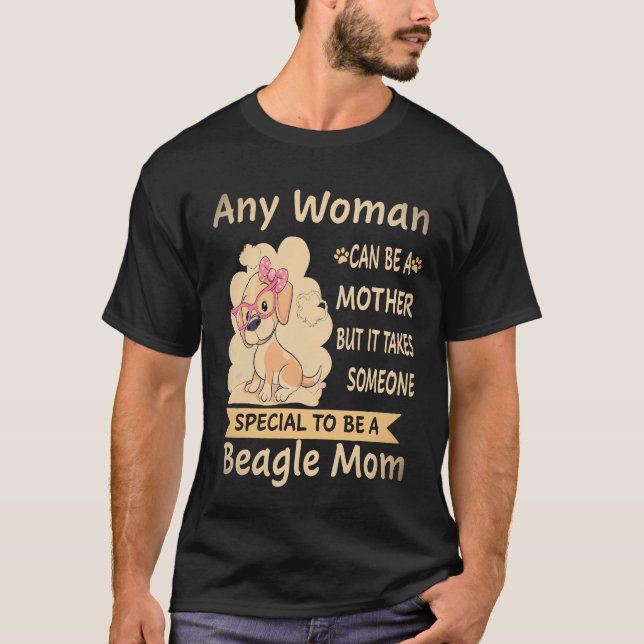Camiseta 3 Especiales Para Ser Una Mamá Beagle Beagle (Anverso)