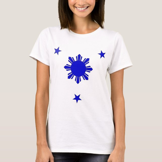 Camiseta 3 estrellas y un Sun (Anverso)