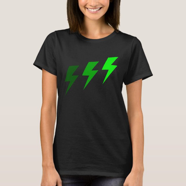 Camiseta 3 Green Lightning (Anverso)