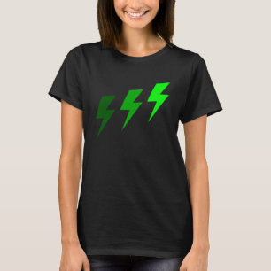 Camiseta 3 Green Lightning