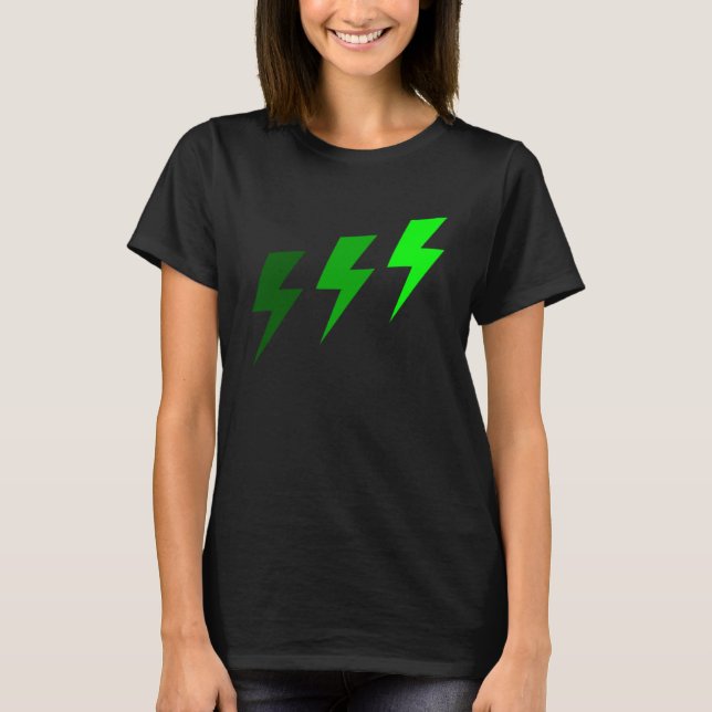 Camiseta 3 Green Lightning (Anverso)