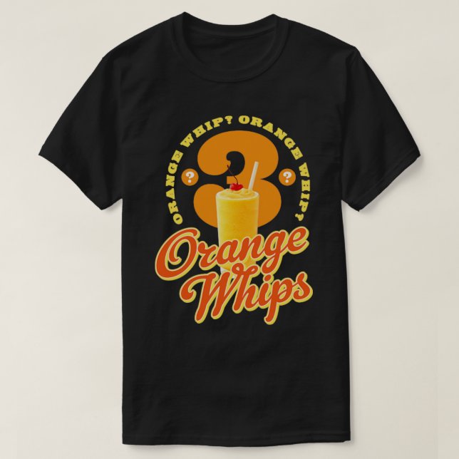Camiseta 3 látigos Naranjas (Diseño del anverso)