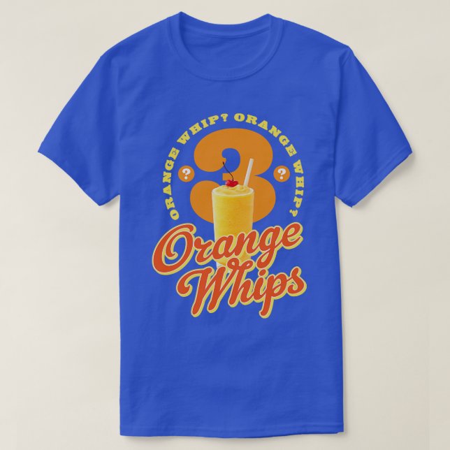 Camiseta 3 látigos Naranjas (Diseño del anverso)