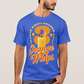 Camiseta 3 látigos Naranjas