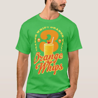 Camiseta 3 látigos Naranjas