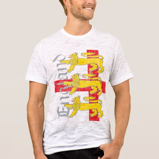 Camiseta 3-Lions y la cruz de San Jorge (vintage)