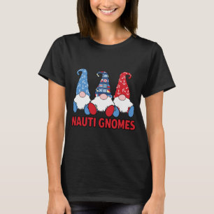 Camiseta 3 Náuticas Nauti Gnomes Anchors Vela Fl