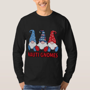 Camiseta 3 Náuticas Nauti Gnomes Anchors Vela Fl