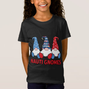 Camiseta 3 Náuticas Nauti Gnomes Anchors Vela Fl