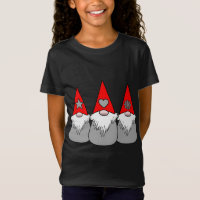 3 Navidades nórdicos de Gnomes Gorras Gris Rojo XM
