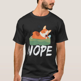 Camiseta 3 Nope - Corgi